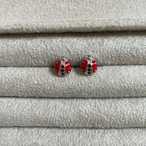 LADYBUG GLAM EARRINGS